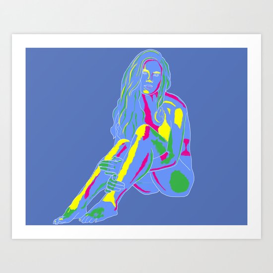 Becca Art Print