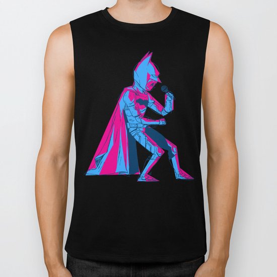The Dark Knight Rocks Biker Tank