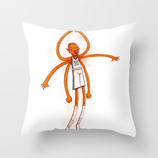 The Durantula Throw Pillow