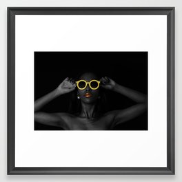 Black Excellence Framed Art Print