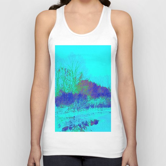Emerging from the fog Unisex Tank Top
