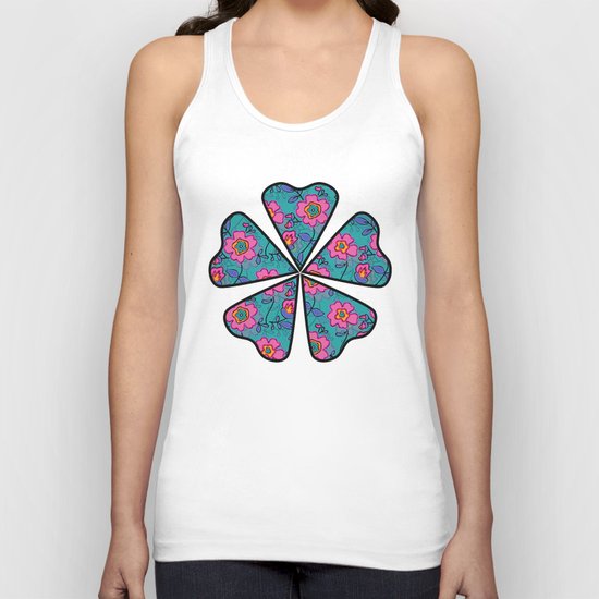 Flower 41 Unisex Tank Top