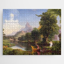 The Voyage Of Life - Youth, Thomas Cole Jigsaw Puzzle