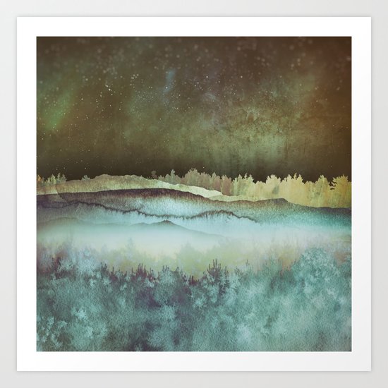 Winter Sky Art Print