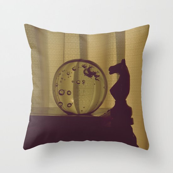 Bubblehorse Throw Pillow