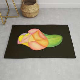 Flowers Rug | Graphic Design, Abstract 