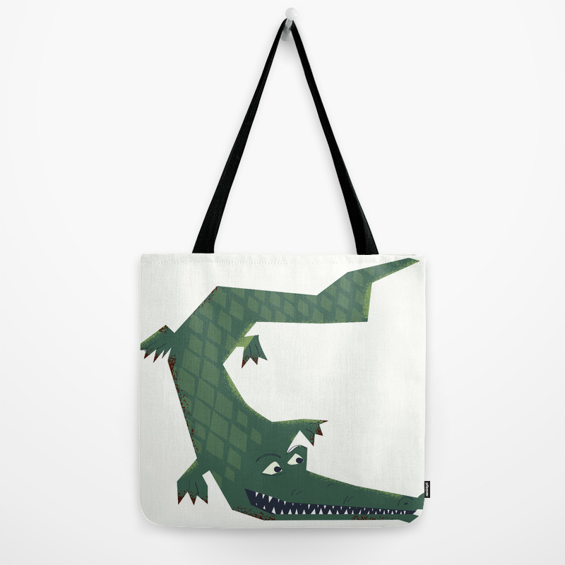 alligator tote
