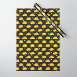 Yummy Taco Pattern Wrapping Paper