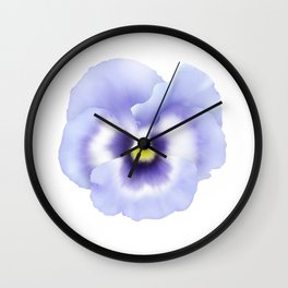 Pansy - Flora  Wall Clock