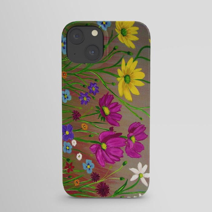 Spring Wild flowers  iPhone Case