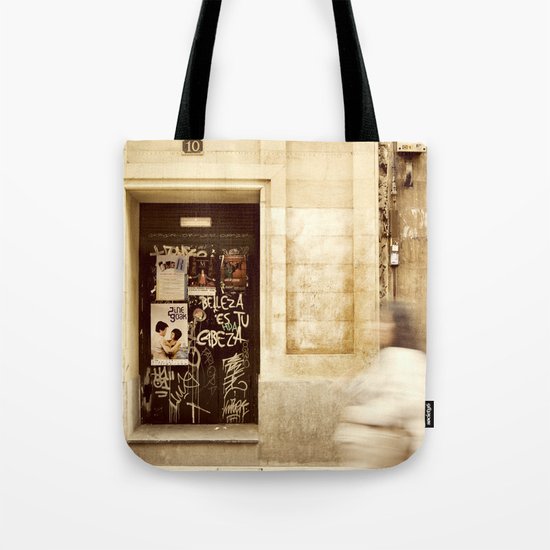 belleza es mi cabeza Tote Bag