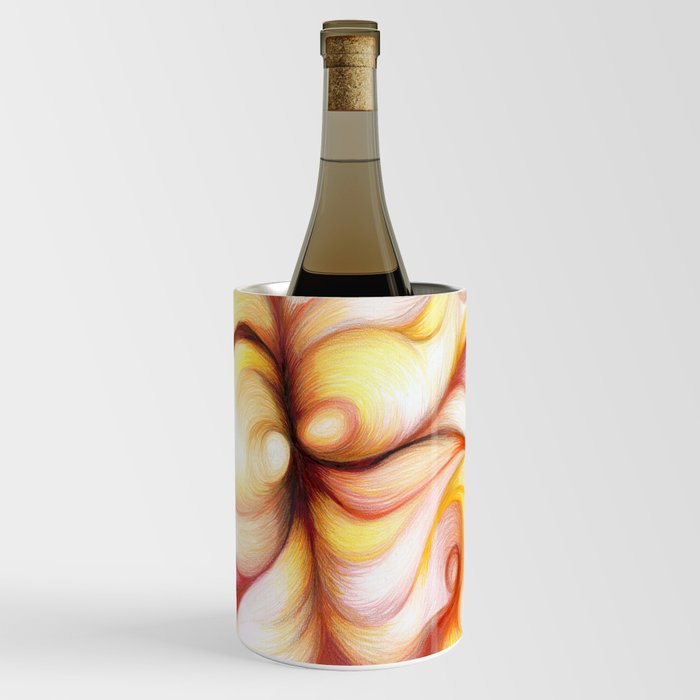 Hidden Depths  - Autumn and Apricot colors Wine Chiller