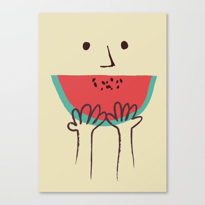 Summer smile Canvas Print