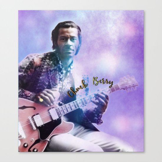 Father of Rock and Roll Canvas Print