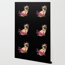 Cute Pug Wallpaper For Any Decor Style Society6,Berserk Isidro Monkey