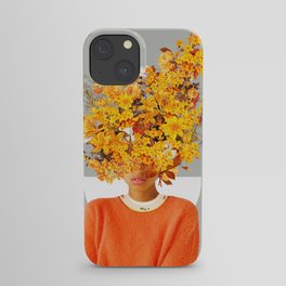 I Saw You Flower in the reflection of my Soul iPhone Case
