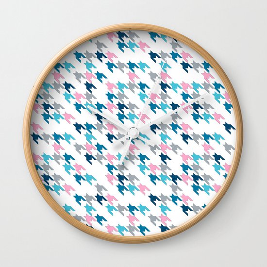 Pink Tooth Wall Clock