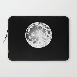 Moon Full Moon Astronaut Space Laptop Sleeve