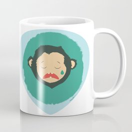 Sad Monkey-Bear Coffee Mug