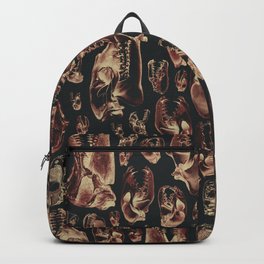 Carnivore RED MEAT / Animal skull illustrations from the top of the food chain Backpack
