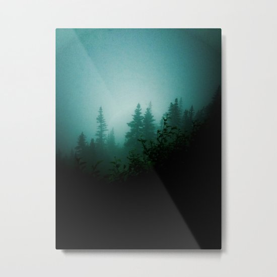 Dark as Night Metal Print