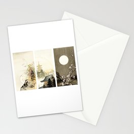Ohara Koson Triptych Stationery Card