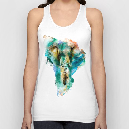 Elephant Unisex Tank Top