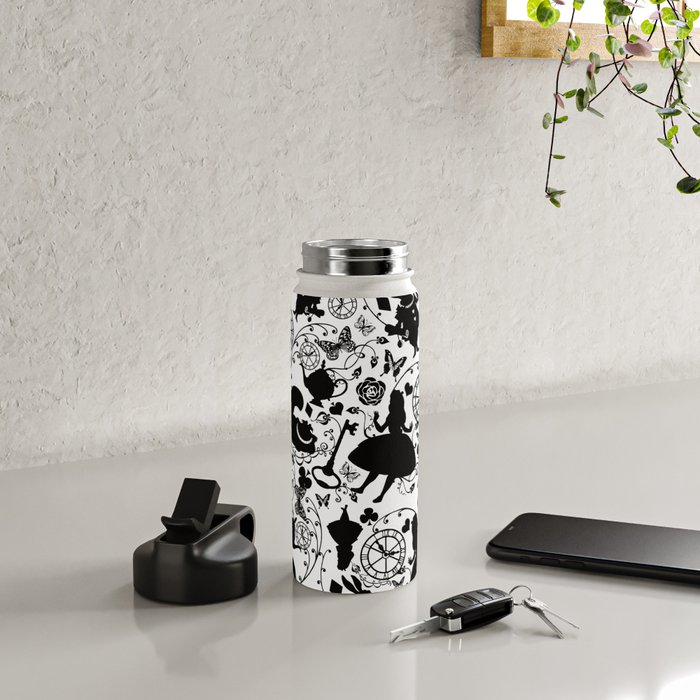 Alice In Wonderland Flask Tumbler – Jennifer's Designs