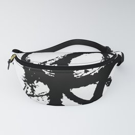 Dance Black and White Fanny Pack