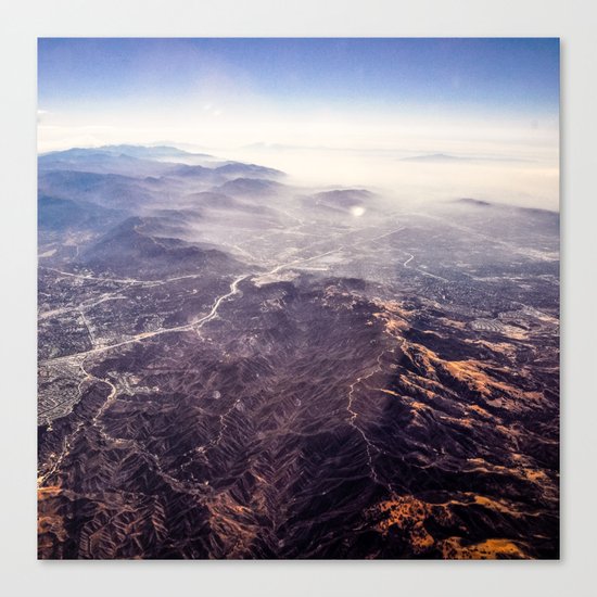 The World Below Canvas Print