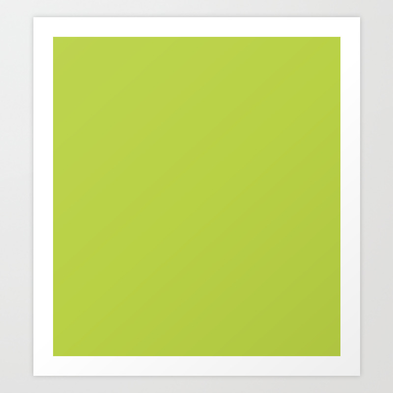 Bright Lime Green Pantone Color Art Print By Palitraart Society6 Bright Lime Green Pantone Color Art