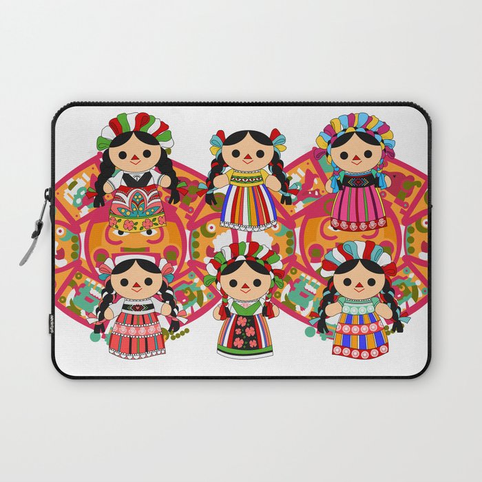 Mexican Dolls Laptop Sleeve