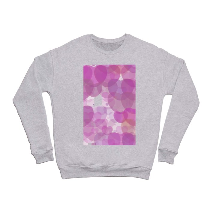 Violet Hearts Crewneck Sweatshirt