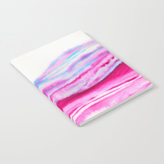 AGATE Inspired Watercolor Abstract 08 Notebook