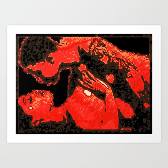 EROS BY Cd KIRVEN Art Print