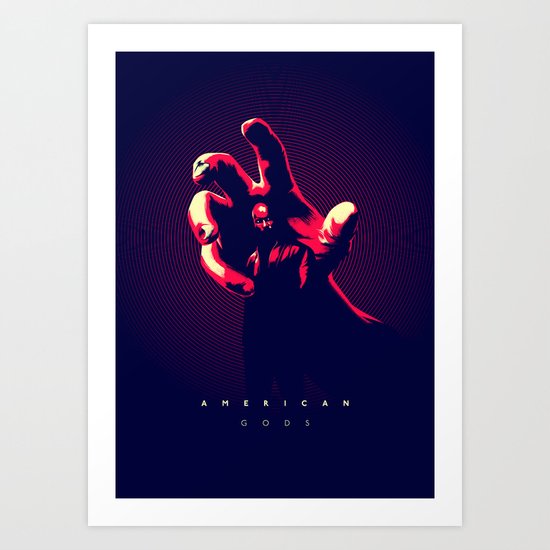 American Gods Art Print