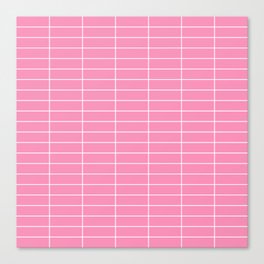 Grid Pattern V Canvas Print