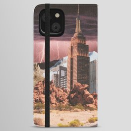 Eye City Collage Art iPhone Wallet Case