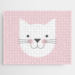Smiling Kitty Cat Jigsaw Puzzle