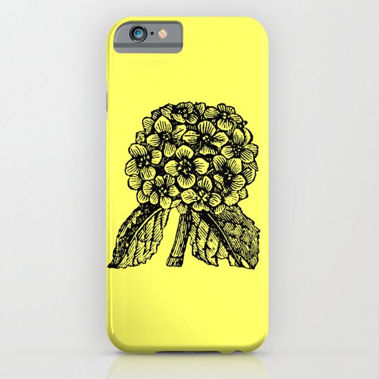 Yellow Hydrangea iPhone & iPod Case