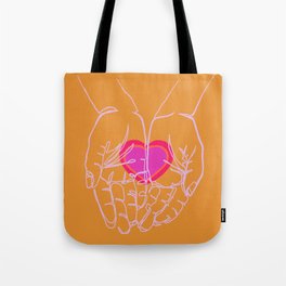 Hands & Heart Tote Bag