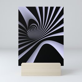 inside a torus -42- Mini Art Print