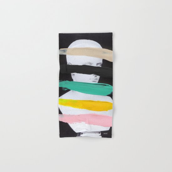 Untitled (Finger Paint 1) Hand & Bath Towel