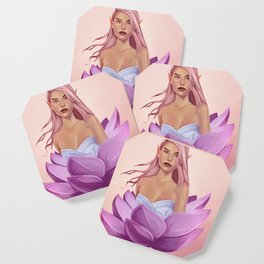 Lotus Flower Elf Coaster