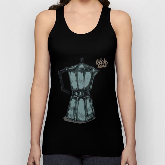 Wake up Unisex Tank Top