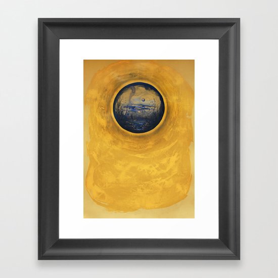 Somewhere in the Sun Framed Art Print