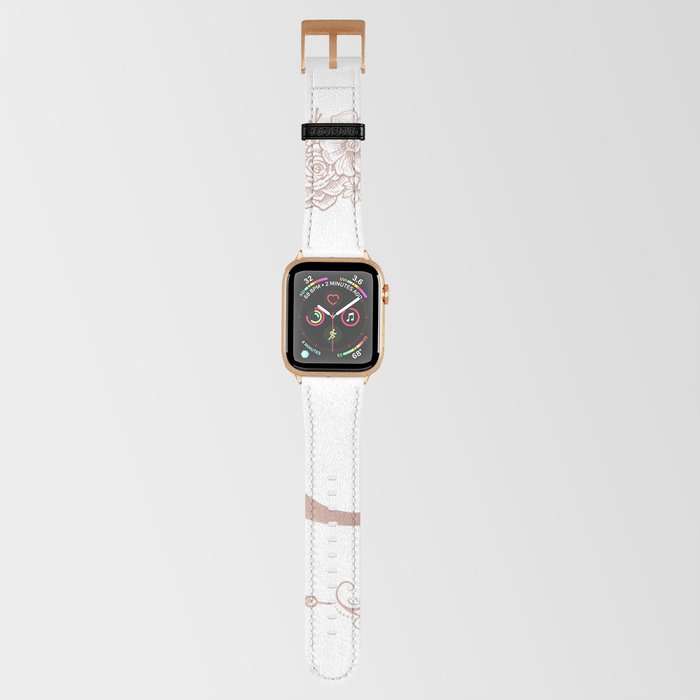 Letter C Rose Gold Pink Initial Monogram Apple Watch Band by Nature Magick  Society6
