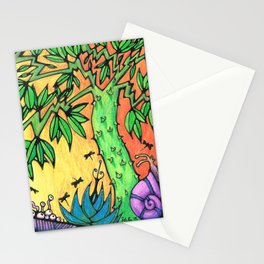 Ancient Tree Stationery Card