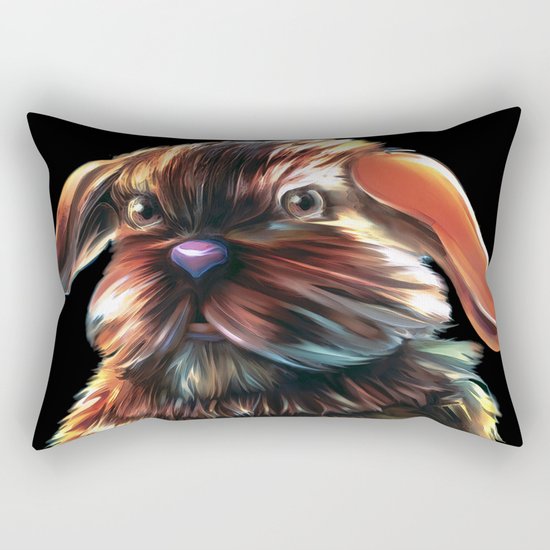 Magic Rabbit Rectangular Pillow