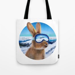 Ski Bunny Tote Bag